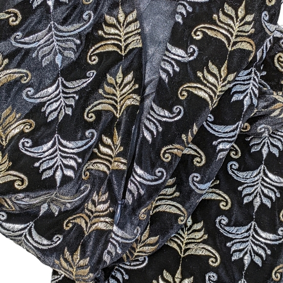 New Frances Valentine Petrie Metallic Embroidered Pants - Picture 6 of 13